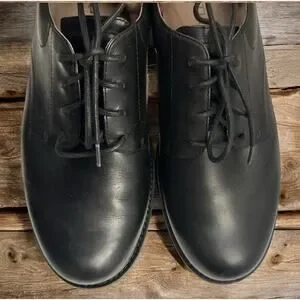 Dansko Black Calf Leather Shoes Josh Plain Toe Oxfords Mens Size 11 Fast Ship Dansko Black Calf Leather Shoes Josh Plain Toe Oxfords Mens  main image 4